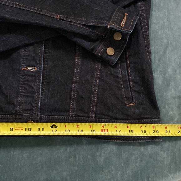 Ralph Lauren Jeans Trucker Jacket Dark Denim Size L - Picture 5 of 5